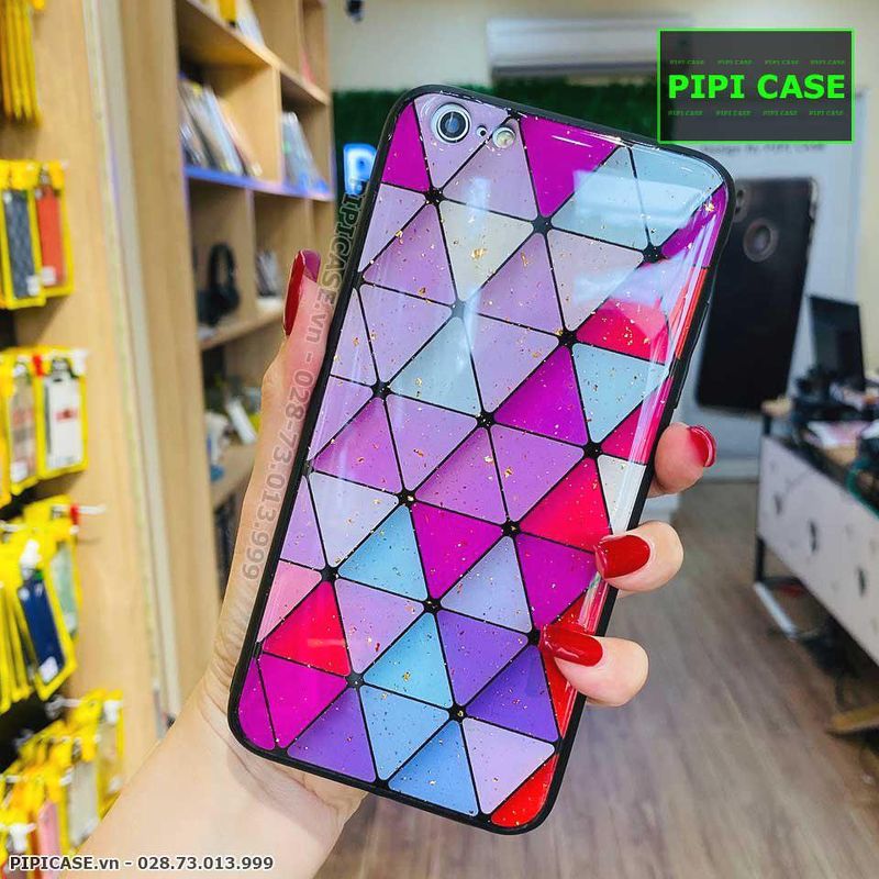Ốp Lưng iPhone 6 / 6S - Tam Giác - 7 Màu