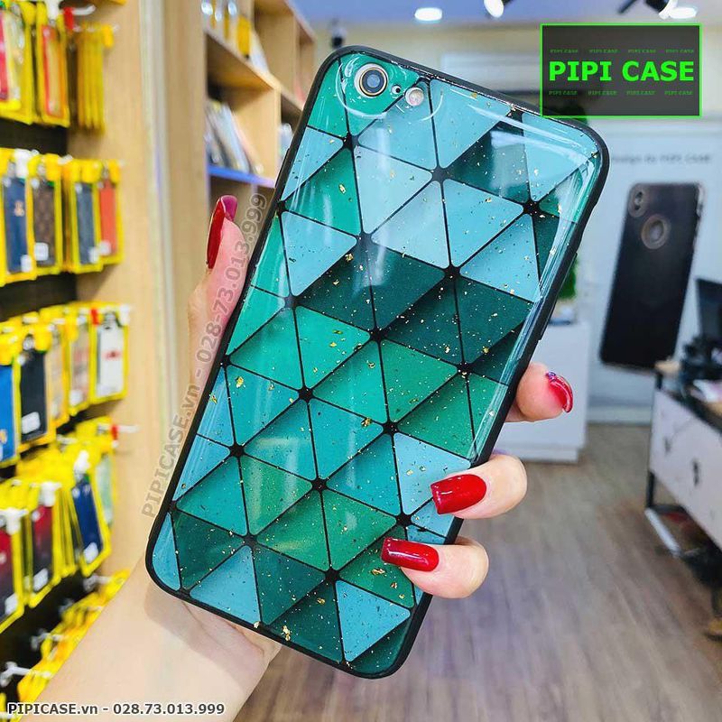 Ốp Lưng iPhone 6 / 6S - Tam Giác - Xanh Lá
