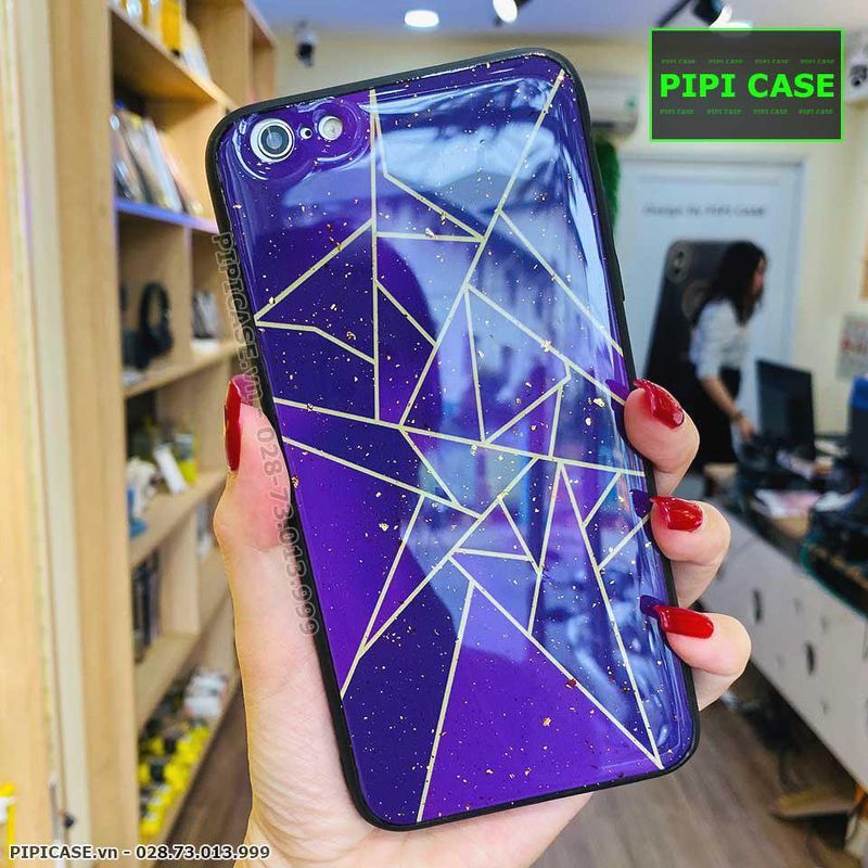Ốp Lưng iPhone 6 / 6S - Ngôi Sao - Tím