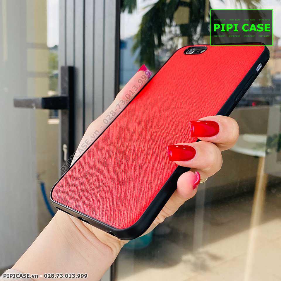 Ốp Lưng iPhone 6 / 6S - Simple Da - Đỏ