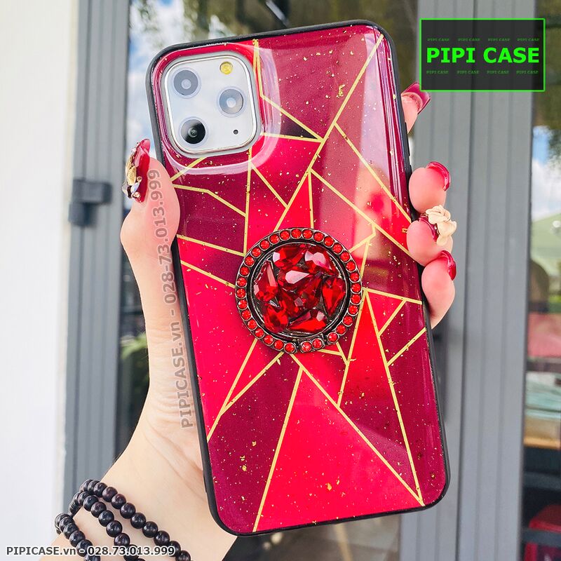 Ốp Lưng iPhone 11 Pro Max - Ngôi Sao - Đỏ