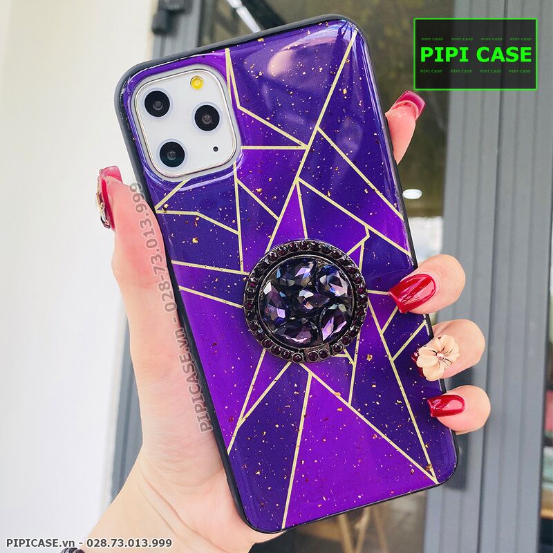 Ốp Lưng iPhone 11 Pro Max - Ngôi Sao - Tím