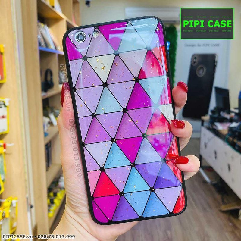 Ốp Lưng iPhone 6 / 6S - Tam Giác - 7 Màu