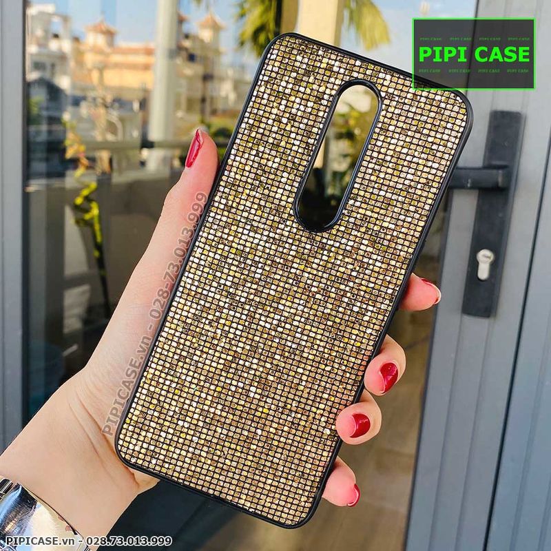 Ốp Lưng Oppo F11 Pro - Kim Tuyến - Vàng