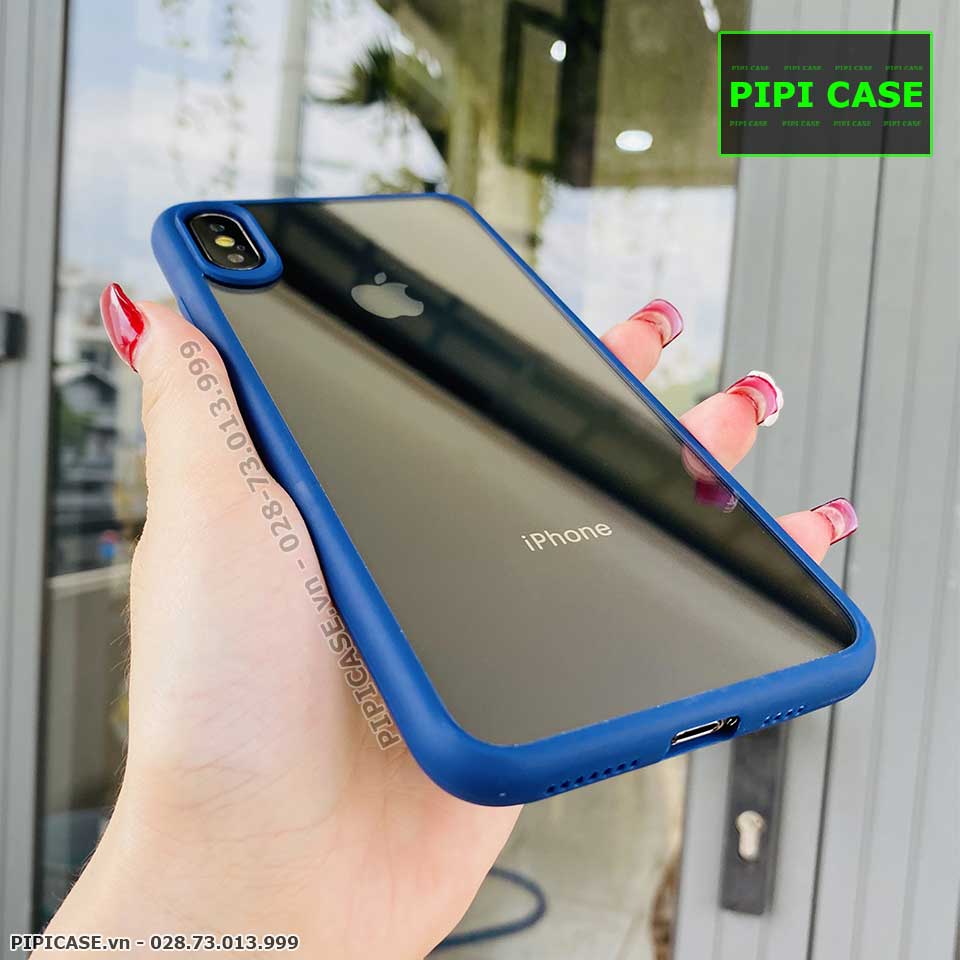Ốp Lưng iPhone X / XS - Liberty - Xanh Dương