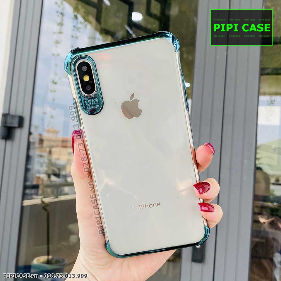 Ốp Lưng iPhone X / XS - Duo - Xanh Lá