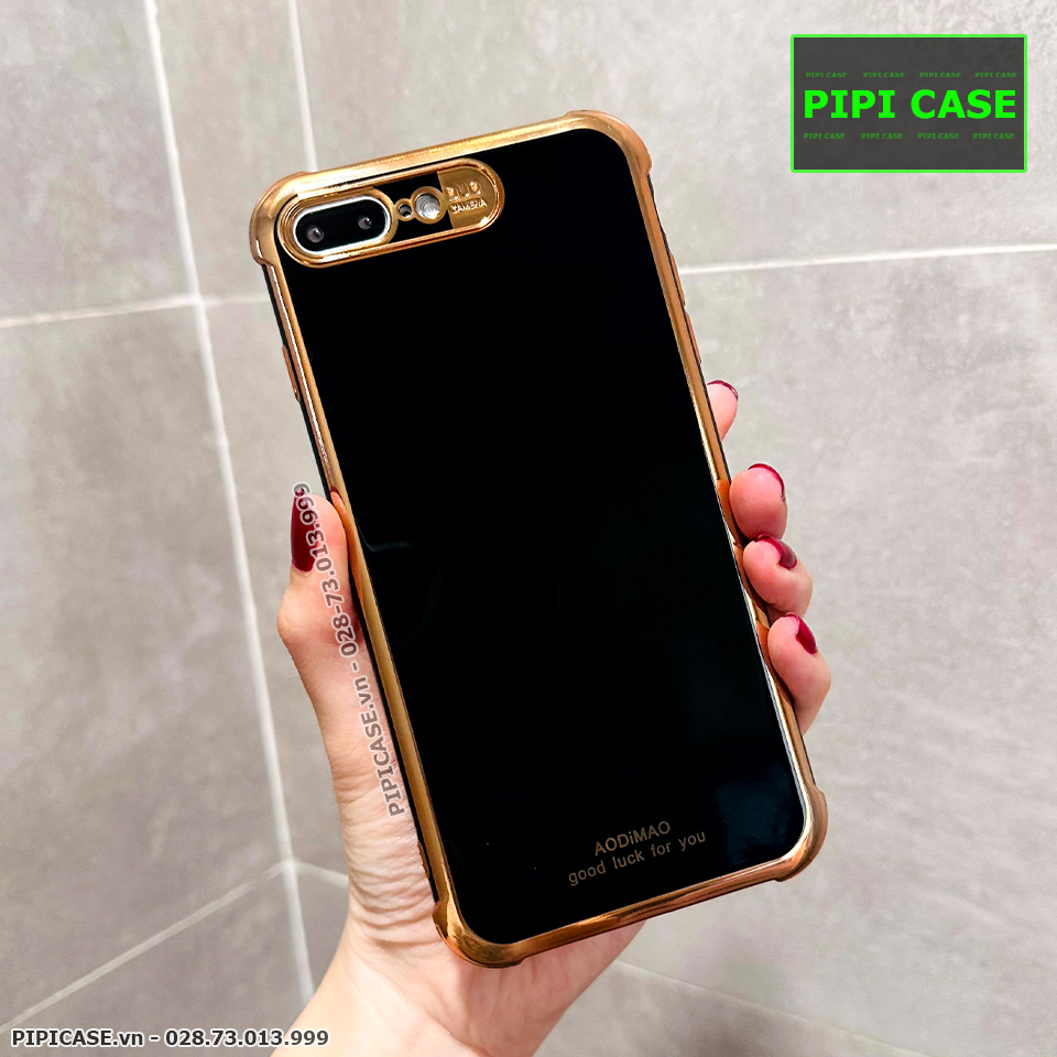 Ốp Lưng iPhone 7 Plus / 8 Plus - Luxury - Đen