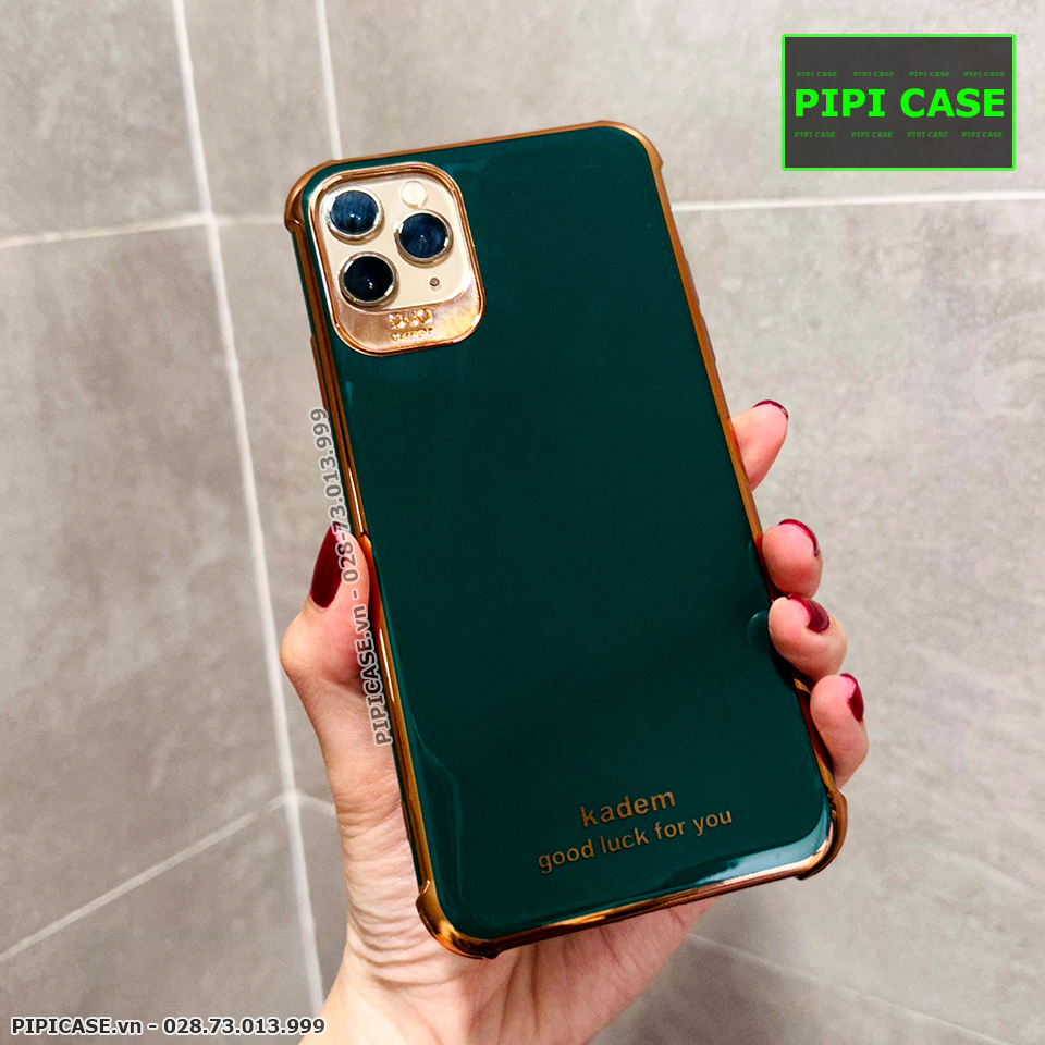 Ốp Lưng iPhone 11 Pro Max - Luxury - Xanh Lá