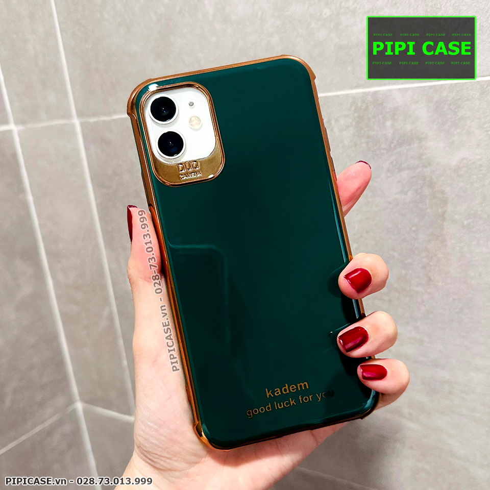 Ốp Lưng iPhone 11 - Luxury - Xanh Lá