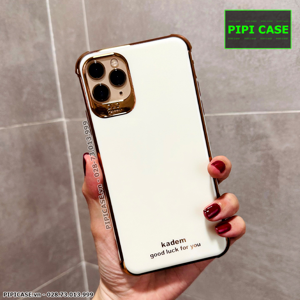 Ốp Lưng iPhone 11 Pro Max - Luxury - Trắng