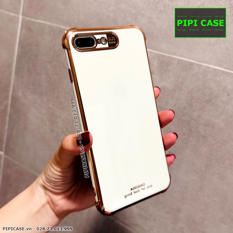 Ốp Lưng iPhone 7 Plus / 8 Plus - Luxury - Trắng
