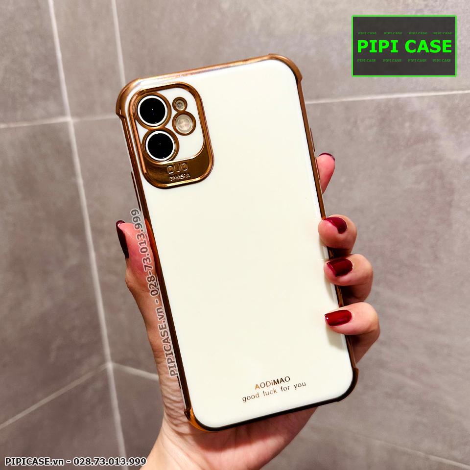 Ốp Lưng iPhone 11 - Luxury - Trắng