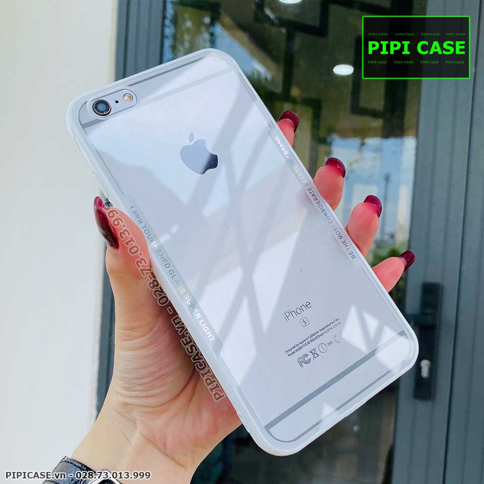 Ốp Lưng iPhone 6 / 6S - Glass Super Light - Trắng