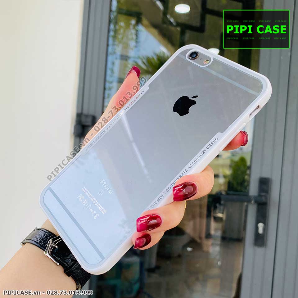 Ốp Lưng iPhone 6 / 6S - Glass Super Light - Trắng