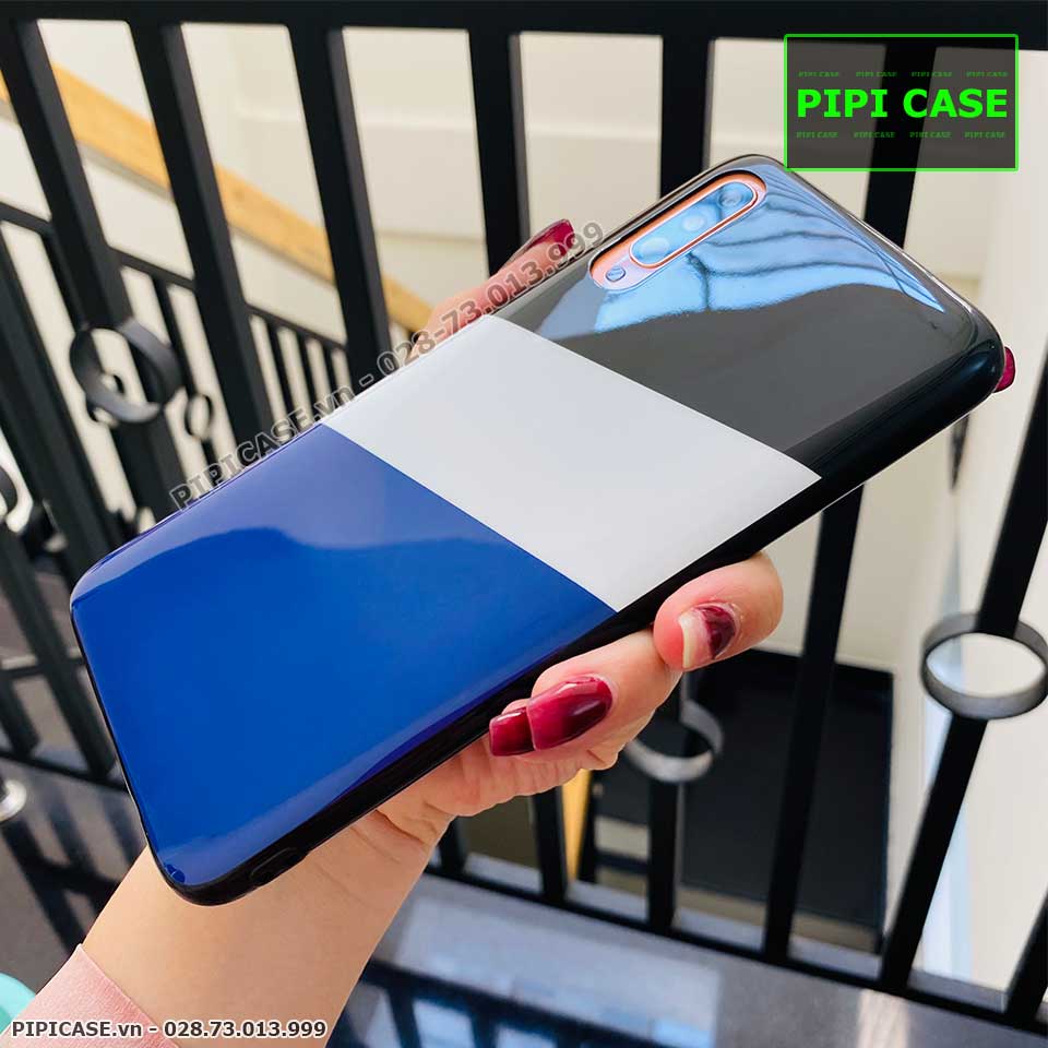 Ốp Lưng Samsung A70 - Flag - Xanh Dương