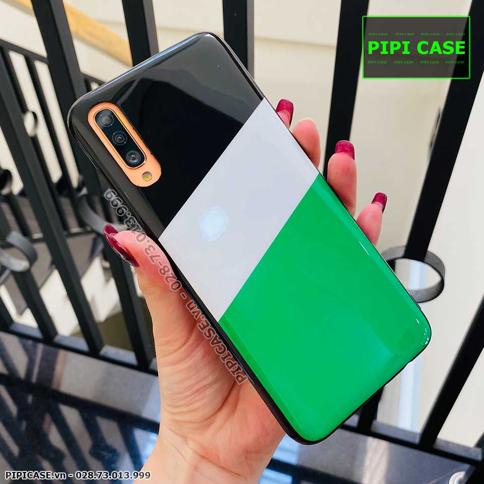 Ốp Lưng Samsung A70 - Flag - Xanh Lá