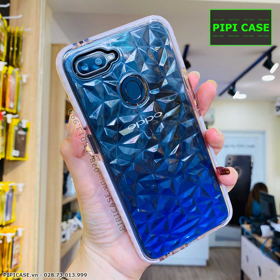 Ốp Lưng Oppo F9 - Diamond - Hồng