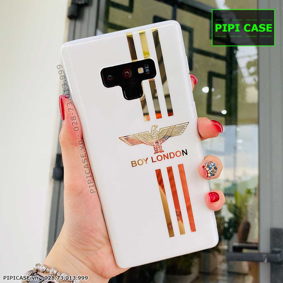 Ốp Lưng Samsung Note 9 - Boy London - Trắng