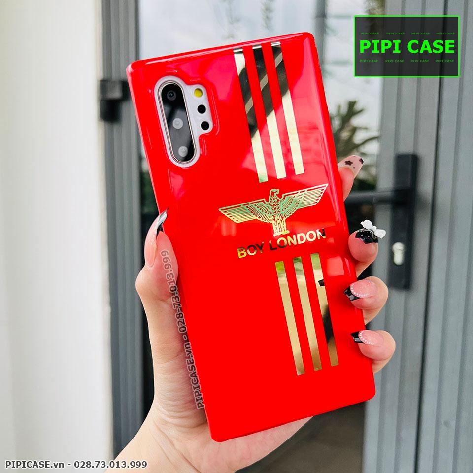 Ốp Lưng Samsung Note 10 Plus - Boy London - Đỏ