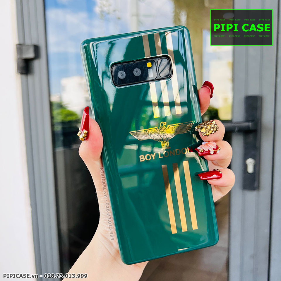 Ốp Lưng Samsung Note 8 - Boy London - Xanh Lá