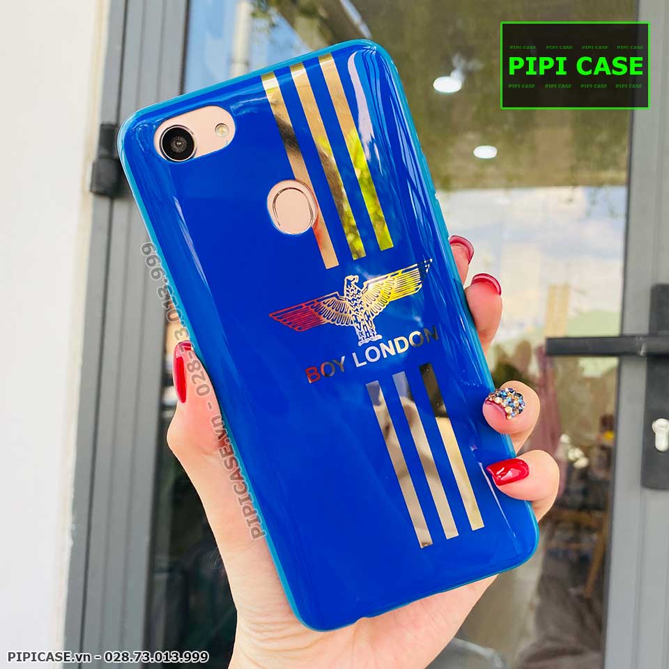 Ốp Lưng Oppo F5 - Boy London - Xanh Dương