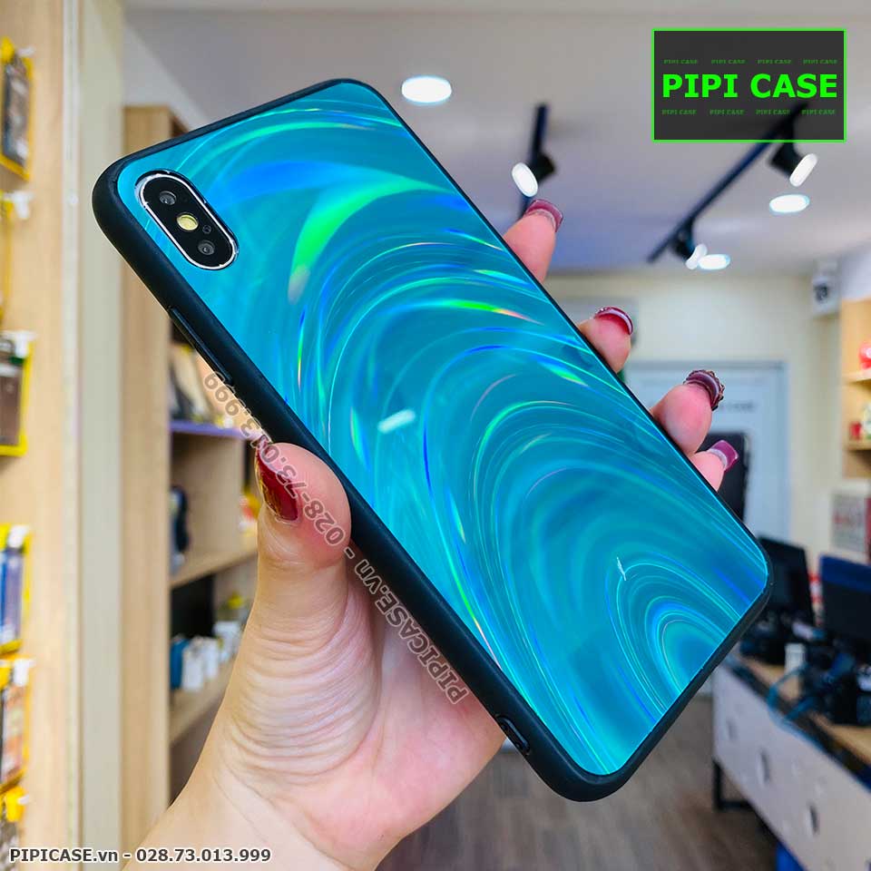 Ốp Lưng iPhone X / XS - Twinkle - Xanh Ngọc