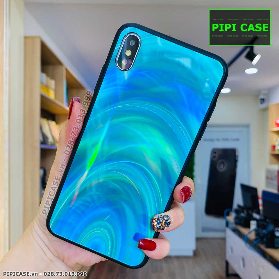 Ốp Lưng iPhone X / XS - Twinkle - Xanh Ngọc