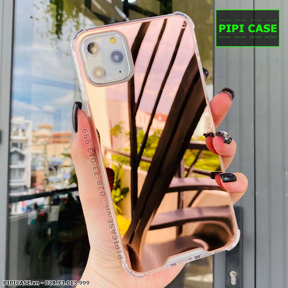 Ốp Lưng iPhone 11 Pro - Mirror - Hồng