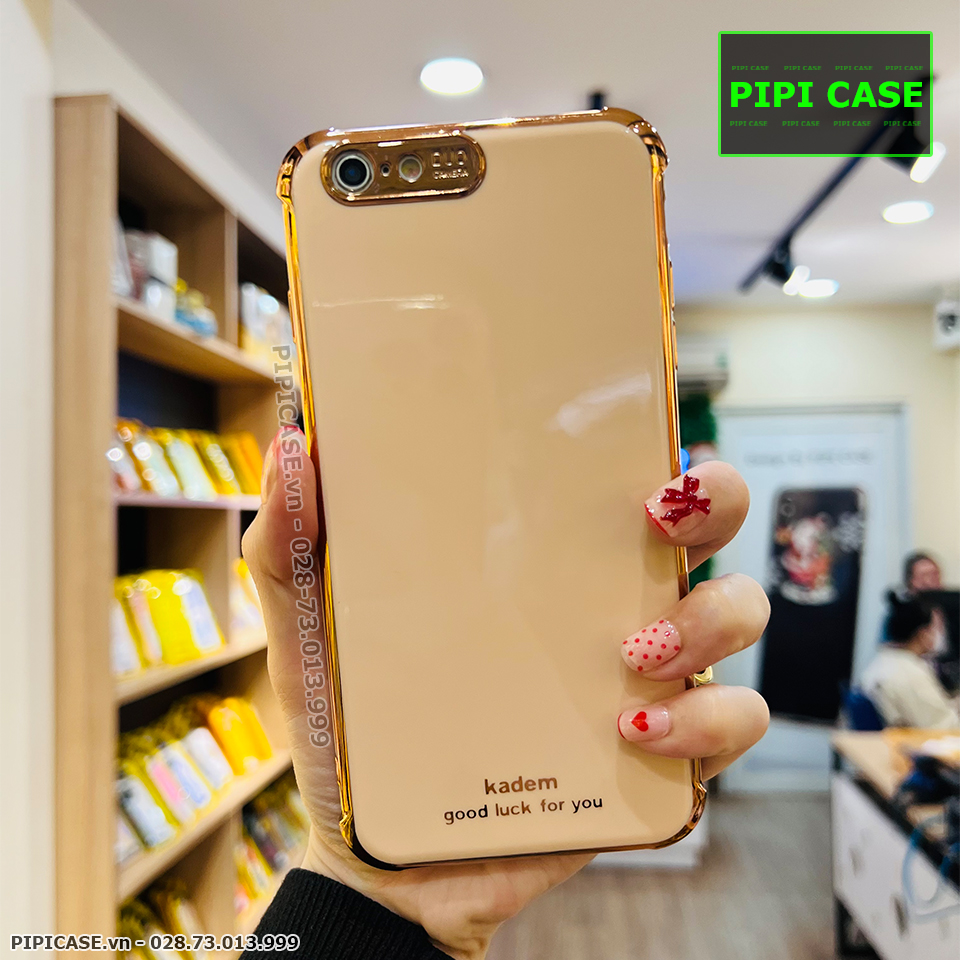 Ốp Lưng iPhone 6 Plus / 6S Plus - Luxury - Vàng