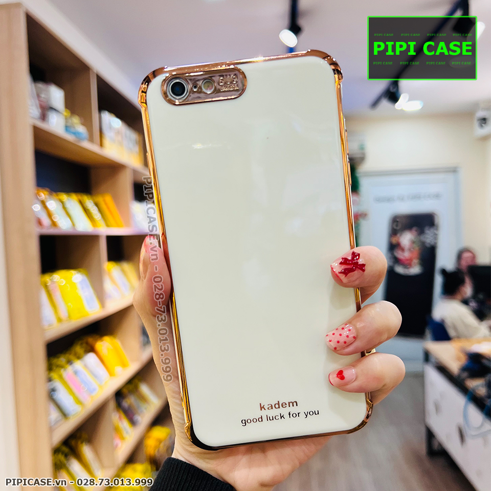 Ốp Lưng iPhone 6 Plus / 6S Plus - Luxury - Trắng