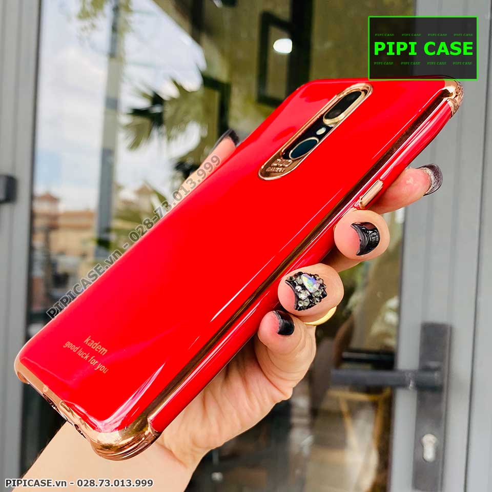 Ốp Lưng Oppo F11 - Luxury - Đỏ