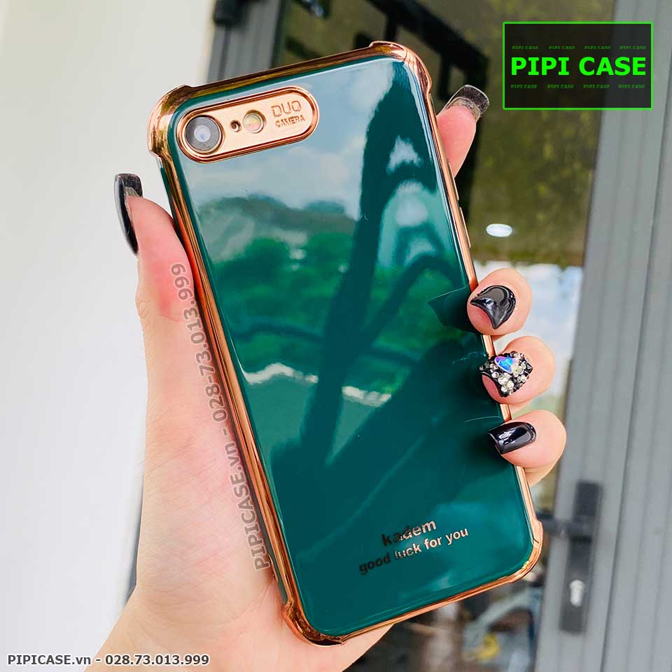 Ốp Lưng iPhone 7 / 8 - Luxury - Xanh Lá