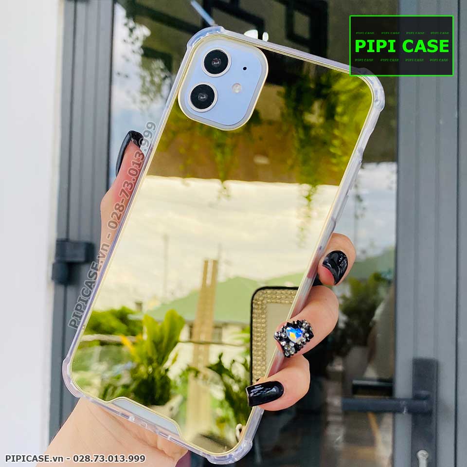 Ốp Lưng iPhone 11 - Mirror - Vàng