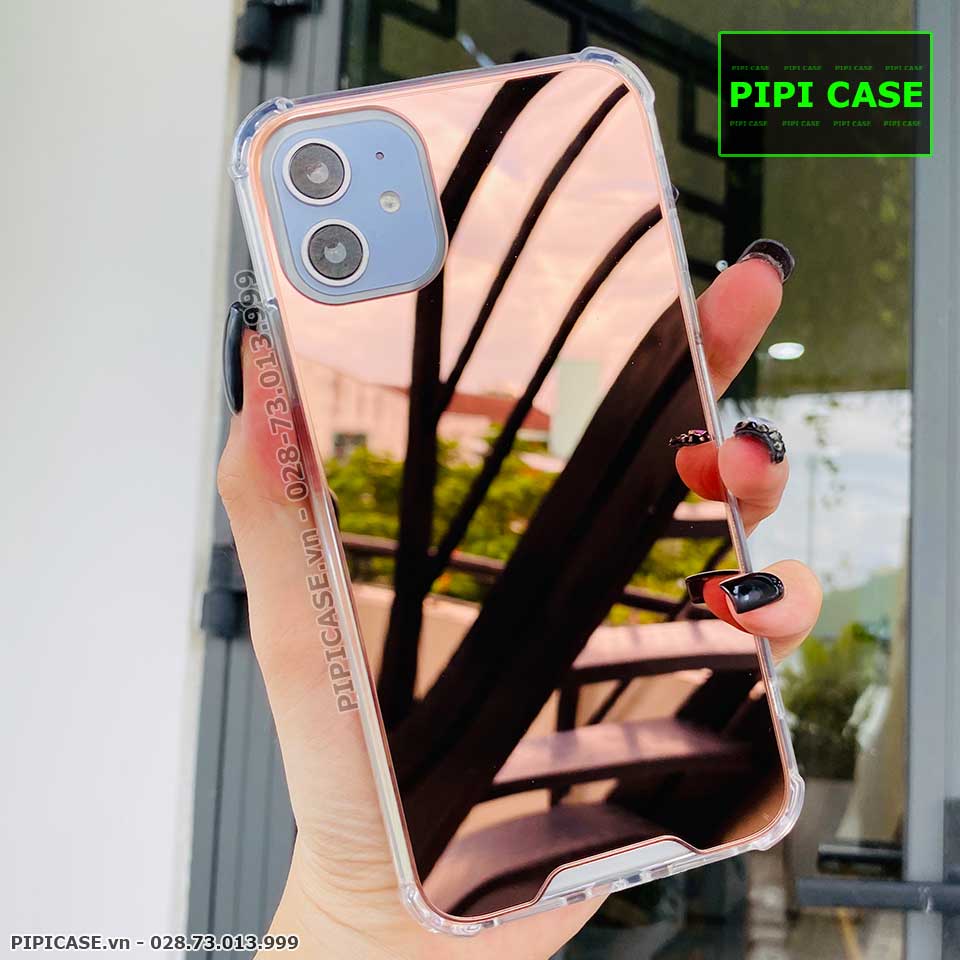 Ốp Lưng iPhone 11 - Mirror - Hồng