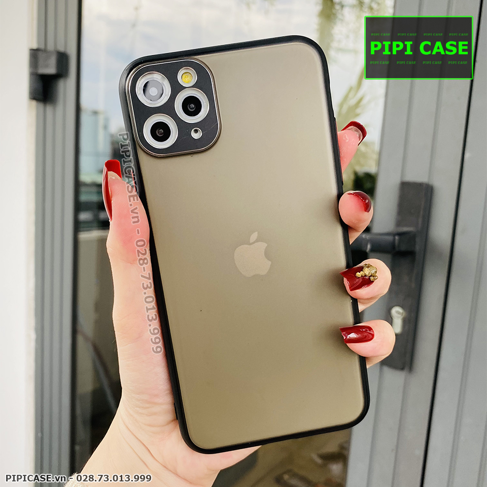 Ốp Lưng iPhone 11 Pro Max - AutoFocus Matte - Đen