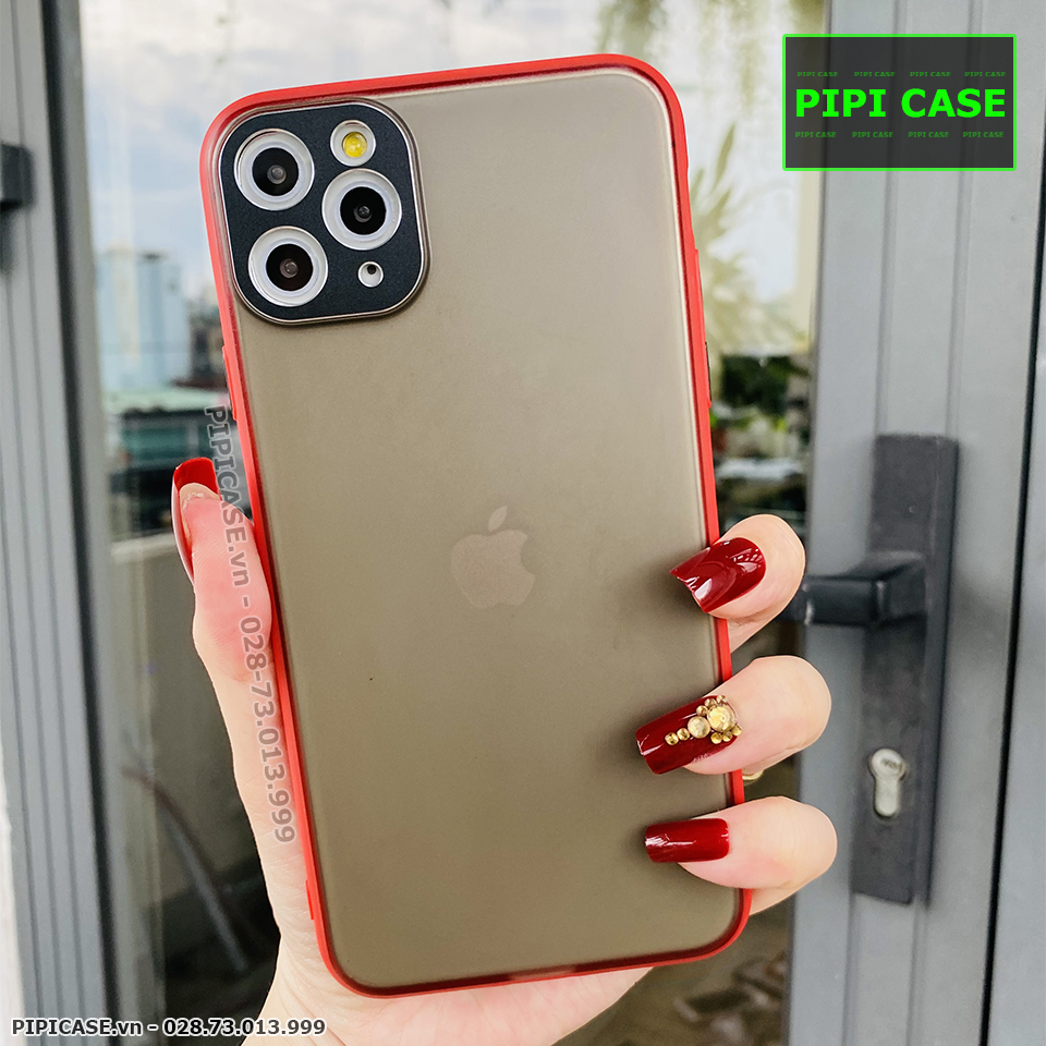 Ốp Lưng iPhone 11 Pro Max - AutoFocus Matte - Đỏ