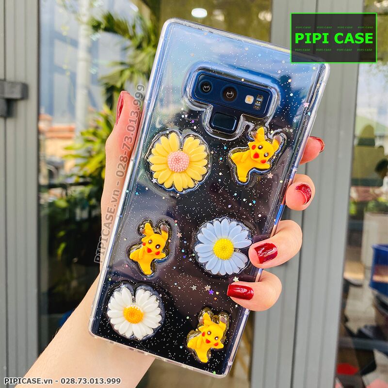 Ốp Lưng Samsung Note 9 - Họa Tiết Nổi - Pichu