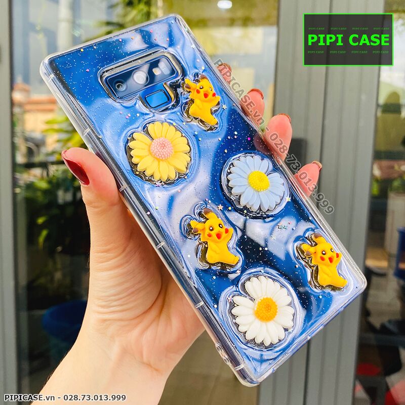 Ốp Lưng Samsung Note 9 - Họa Tiết Nổi - Pichu