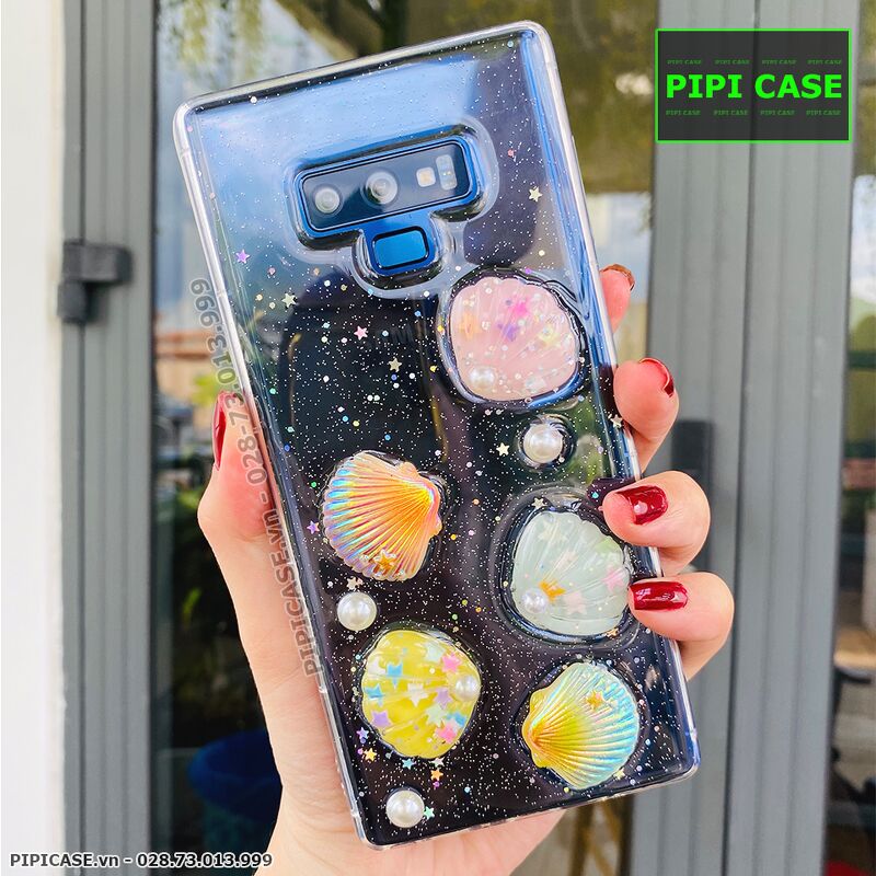Ốp Lưng Samsung Note 9 - Họa Tiết Nổi - Sò