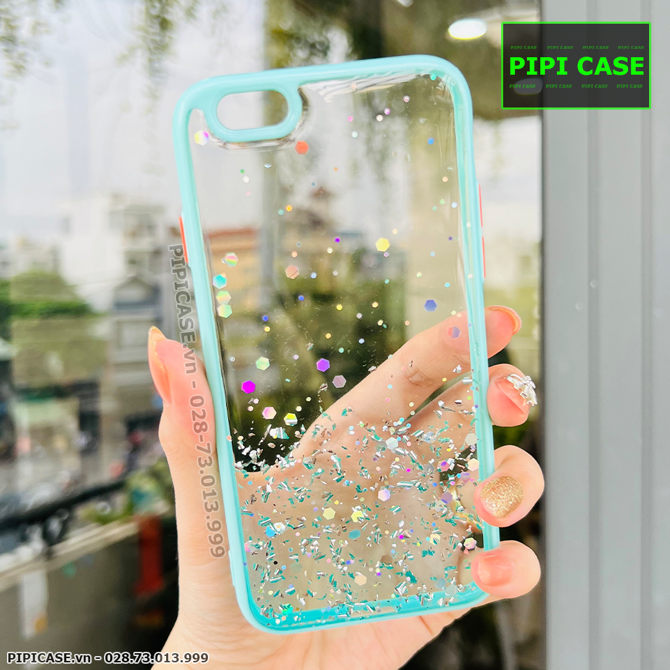 Ốp Lưng iPhone 6 Plus / 6S Plus - Shining - Xanh
