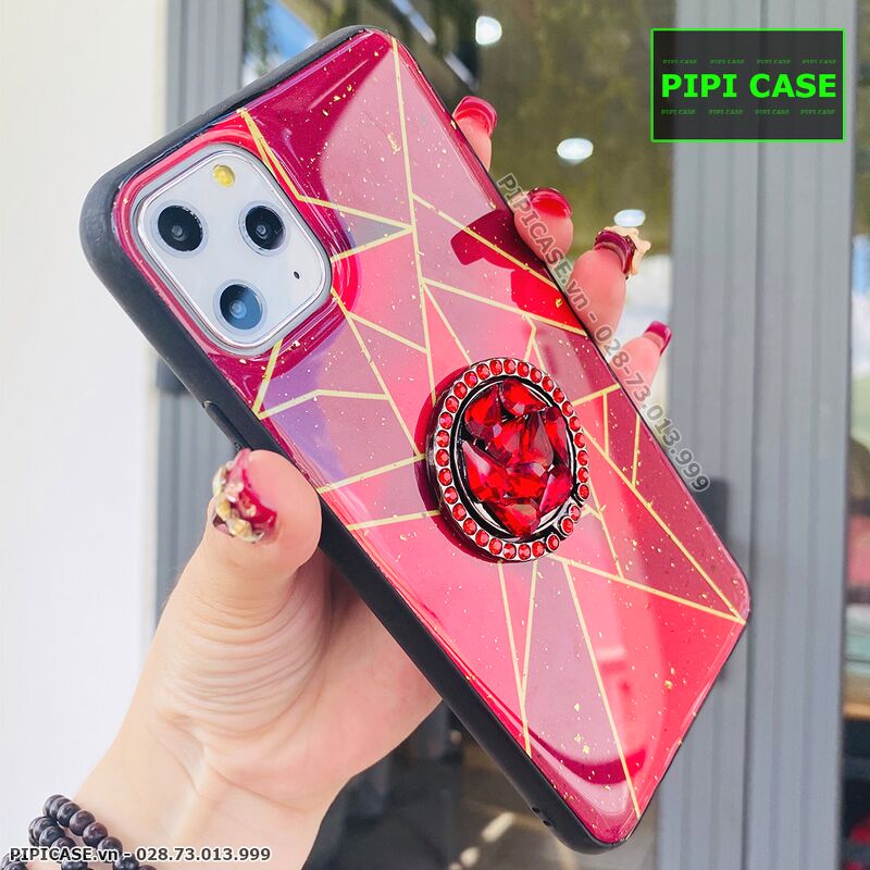 Ốp Lưng iPhone 11 Pro Max - Ngôi Sao - Đỏ