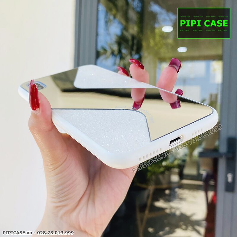 Ốp Lưng iPhone XS Max - Glitter Mirror - Trắng