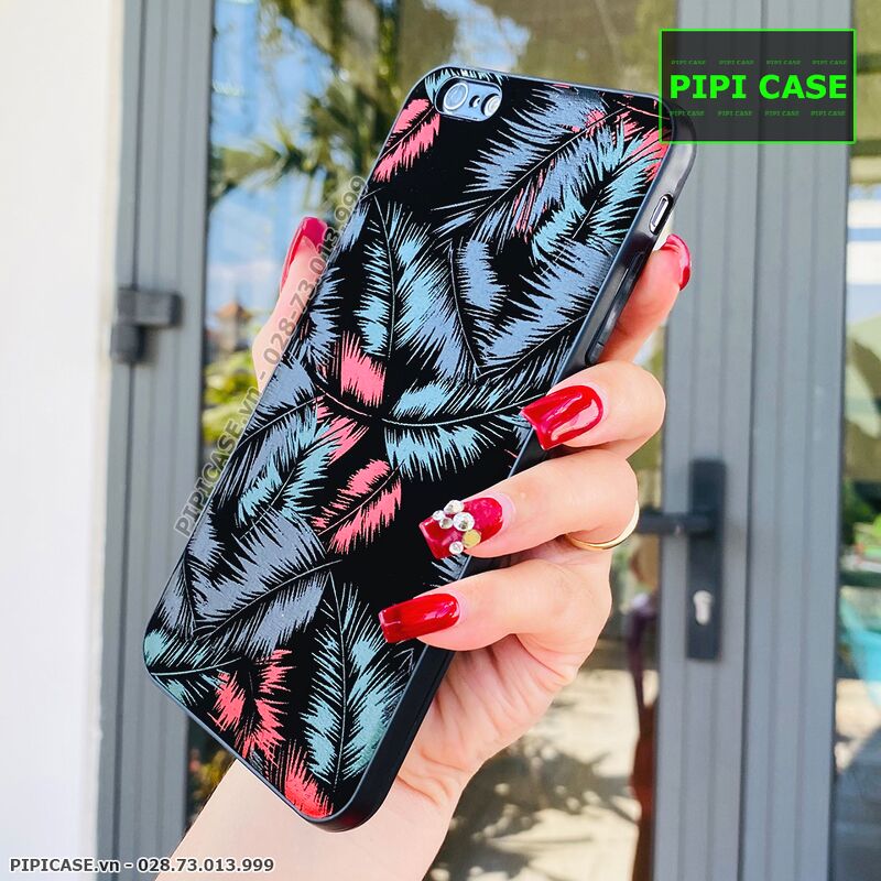 Ốp Lưng iPhone 6 Plus / 6S Plus - Feathers - Đỏ
