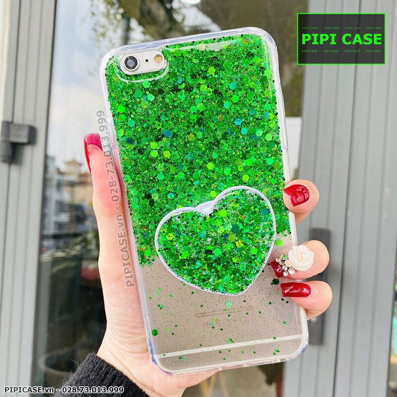 Ốp Lưng iPhone 6S Plus - Super Star - Xanh Lá