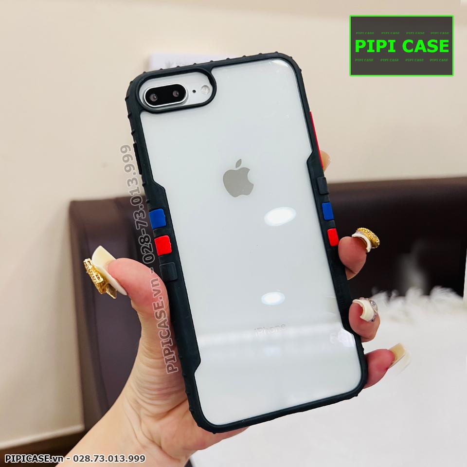 Ốp Lưng iPhone 7 Plus / 8 Plus - Running Man - Đen