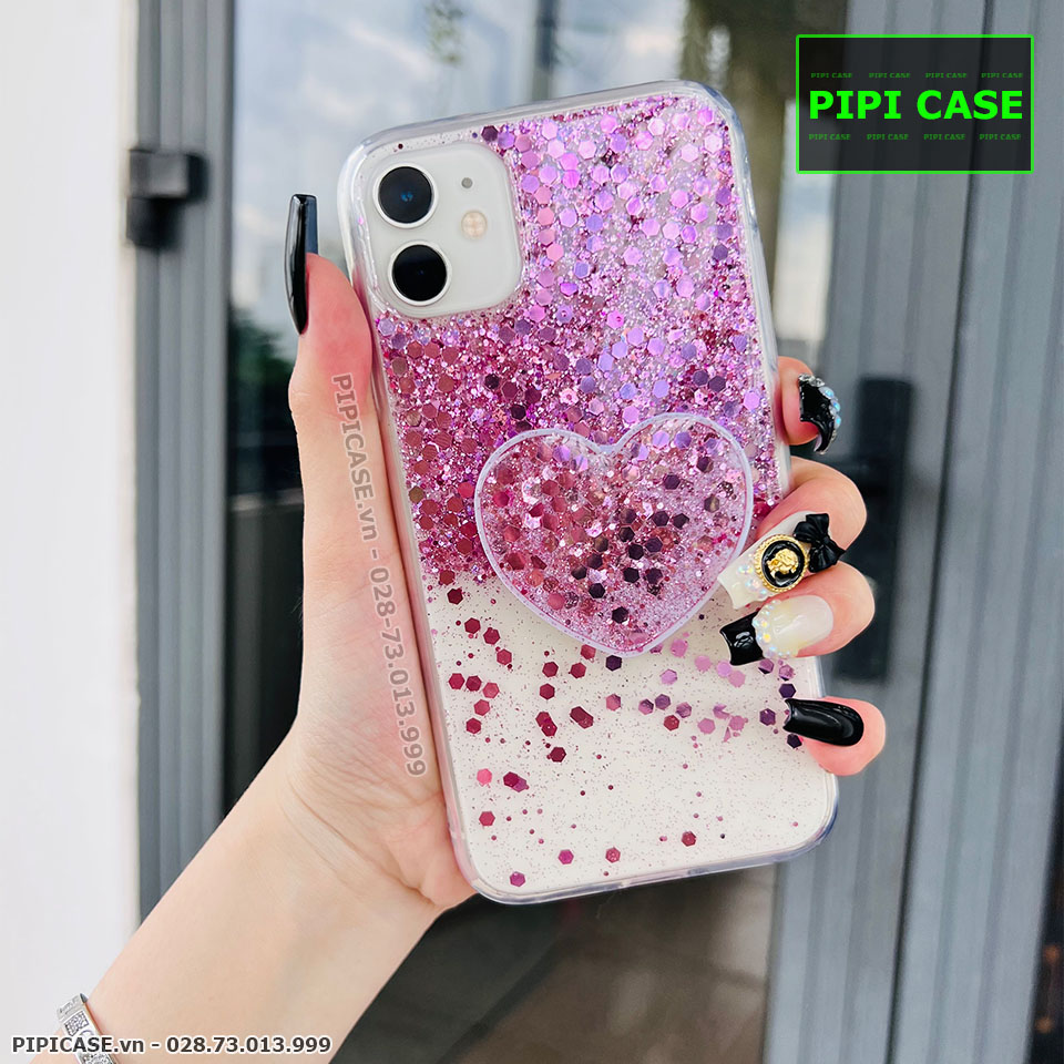Ốp Lưng iPhone 11 - Super Star - Tím