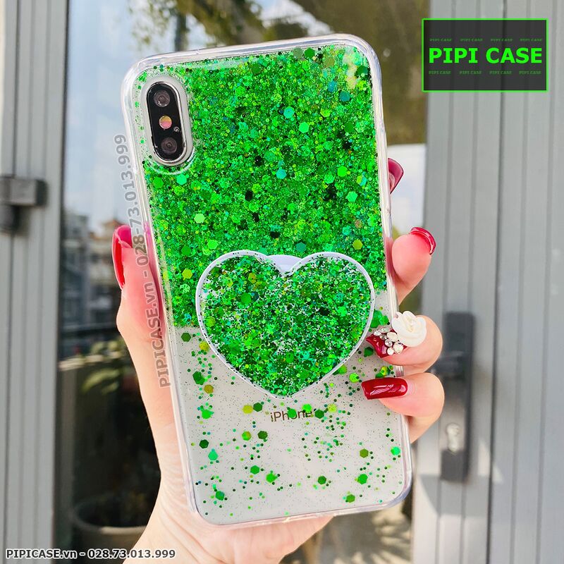 Ốp Lưng iPhone X / XS - Super Star - Xanh Lá