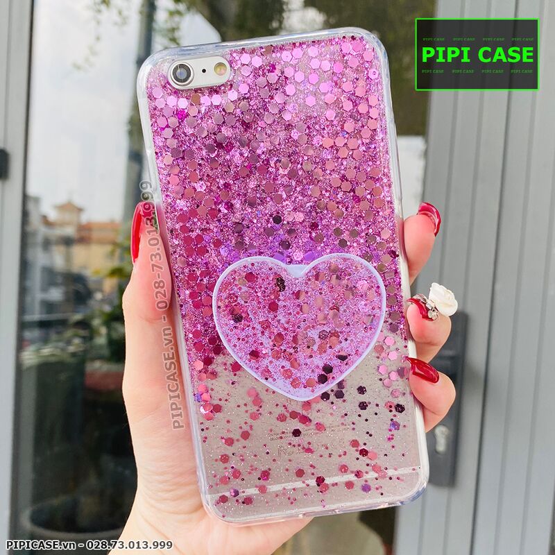 Ốp Lưng iPhone 6S Plus - Super Star - Tím