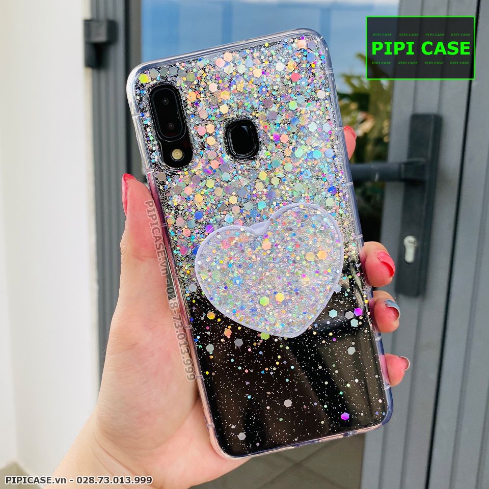 Ốp Lưng Samsung A20 / A30 - Super Star - Trắng