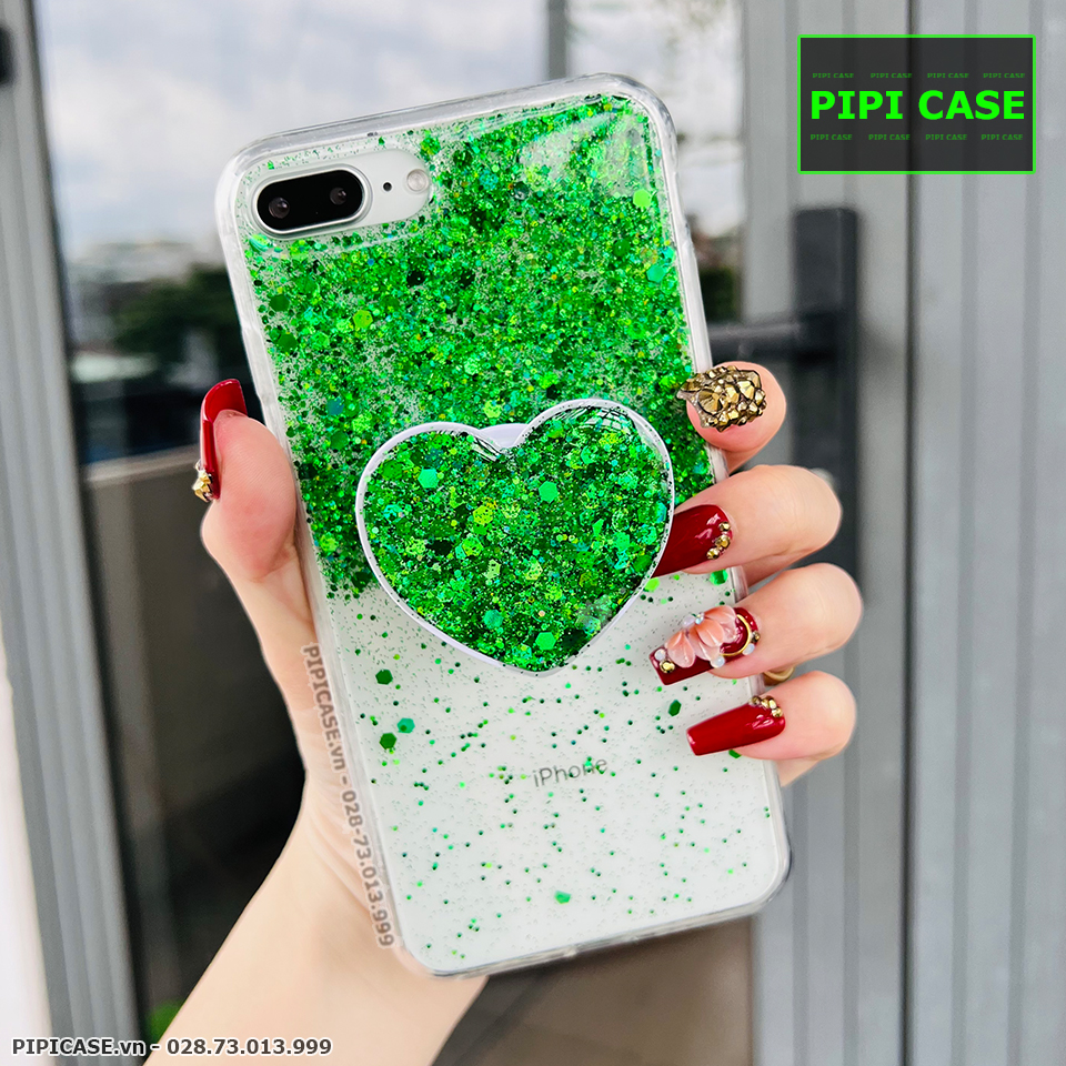 Ốp Lưng iPhone 8 Plus - Super Star - Xanh Lá